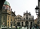 Kreuzherrenplatz in Prag mit der Kreuzherrenkirche St. Fanziskus und der Salvatorkirche