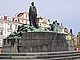 Prag - Jan Hus-Denkmal von 1915 auf dem Altstädter Ring