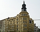 Prag - Haus mit Turm, Ecke Karlovo námesti - Odboru