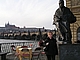 Prag: Smetana-Denkmal