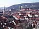 Prag - unterhalb der Burg liegt der Stadtteil Kleinseite, jetzt Malá strana